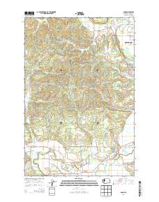 Adna 2014 topographic map thumbnail