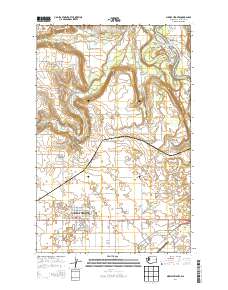 Airway Heights 2014 topographic map thumbnail