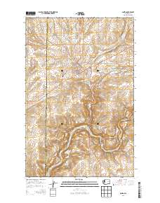 Almira 2013 topographic map thumbnail