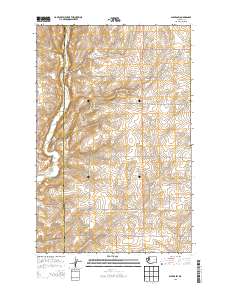 Almira SW 2013 topographic map thumbnail