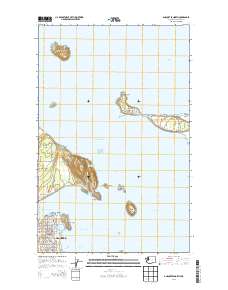 Anacortes North 2014 topographic map thumbnail