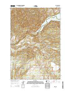 Ariel 2013 topographic map thumbnail