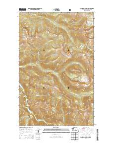 Ashnola Mountain 2014 topographic map thumbnail