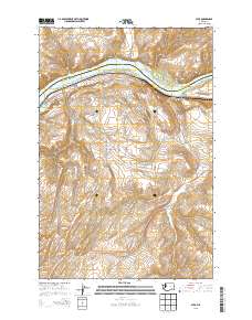 Ayer 2013 topographic map thumbnail