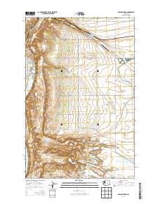 Babcock Ridge 2014 topographic map thumbnail
