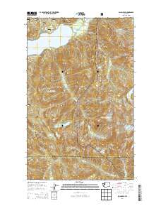 Bacon Peak 2014 topographic map thumbnail