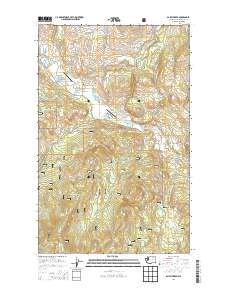 Bailey Creek 2014 topographic map thumbnail
