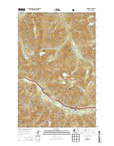 Bandera 2014 topographic map thumbnail