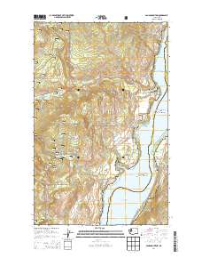 Bangs Mountain 2014 topographic map thumbnail