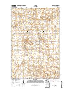 Barnes Butte 2014 topographic map thumbnail