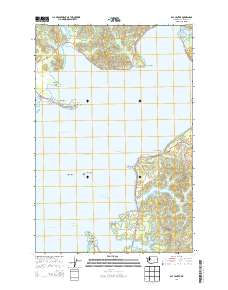 Bay Center 2014 topographic map thumbnail