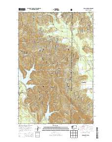 Bead Lake 2014 topographic map thumbnail