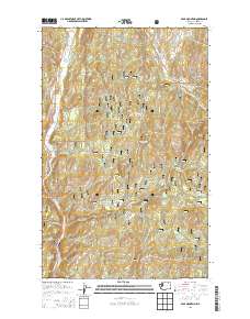 Bear Mountain 2014 topographic map preview