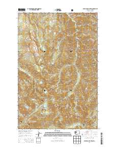 Bearhead Mountain 2014 topographic map thumbnail
