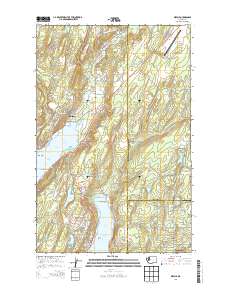Belfair 2014 topographic map thumbnail
