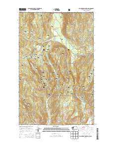 Belshazzar Mountain 2014 topographic map thumbnail