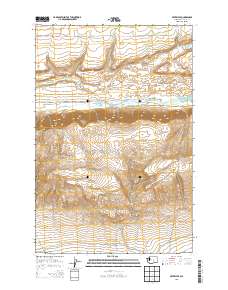 Beverly SE 2013 topographic map thumbnail