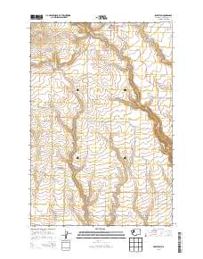 Bickleton 2013 topographic map thumbnail