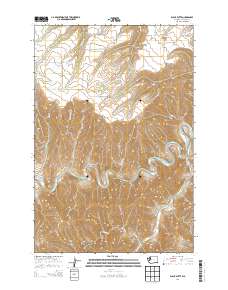 Black Butte 2014 topographic map thumbnail
