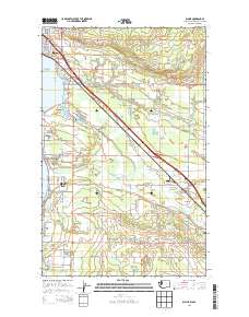 Blaine 2014 topographic map thumbnail