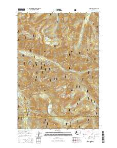 Blue Lake 2014 topographic map thumbnail