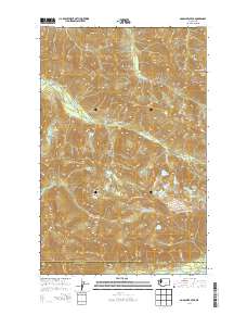 Bogachiel Peak 2014 topographic map thumbnail