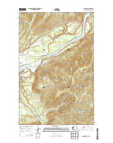 Boundary 2014 topographic map thumbnail