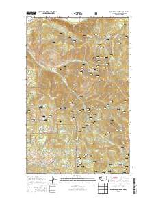 Boundary Mountain 2014 topographic map thumbnail