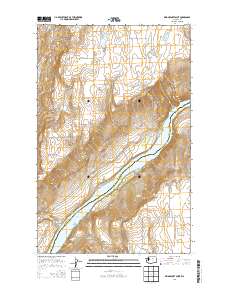 Bridgeport Point 2014 topographic map thumbnail