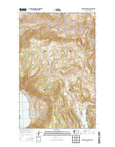 Bullfrog Mountain 2014 topographic map thumbnail