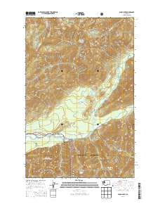 Bunch Lake 2014 topographic map thumbnail