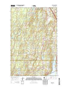 Burley 2014 topographic map thumbnail