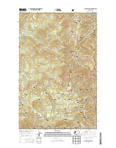 Calispell Peak 2014 topographic map thumbnail