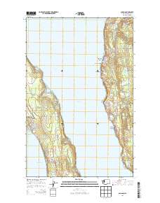 Camano 2014 topographic map thumbnail