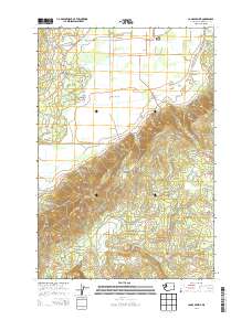 Camas Prairie 2014 topographic map thumbnail