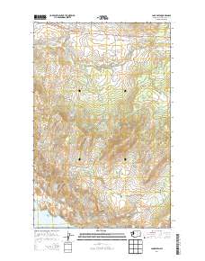 Camp Seven 2014 topographic map thumbnail