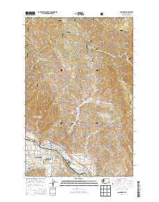 Cashmere 2014 topographic map thumbnail