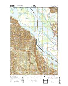 Cathlamet 2014 topographic map thumbnail