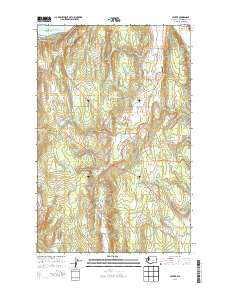 Center 2014 topographic map thumbnail