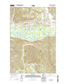 Central Park 2014 topographic map thumbnail