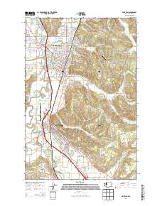Centralia 2014 topographic map thumbnail
