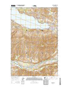 Chelan 2014 topographic map thumbnail