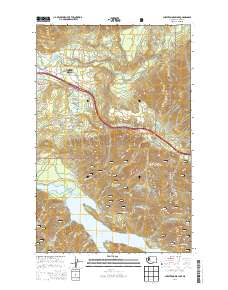 Chester Morse Lake 2014 topographic map thumbnail