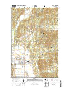 Chewelah 2014 topographic map thumbnail