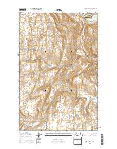 Chief Joseph Dam 2014 topographic map thumbnail