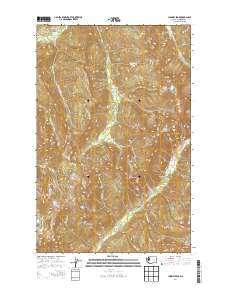 Chimney Peak 2014 topographic map thumbnail