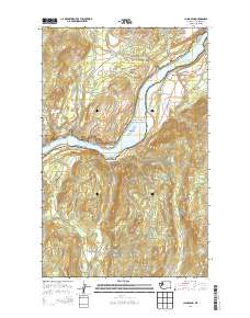 China Bend 2014 topographic map thumbnail