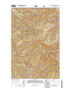 Chumstick Mountain 2014 topographic map thumbnail