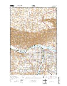 Clarkston 2014 topographic map thumbnail