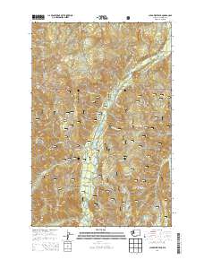 Clear West Peak 2014 topographic map thumbnail